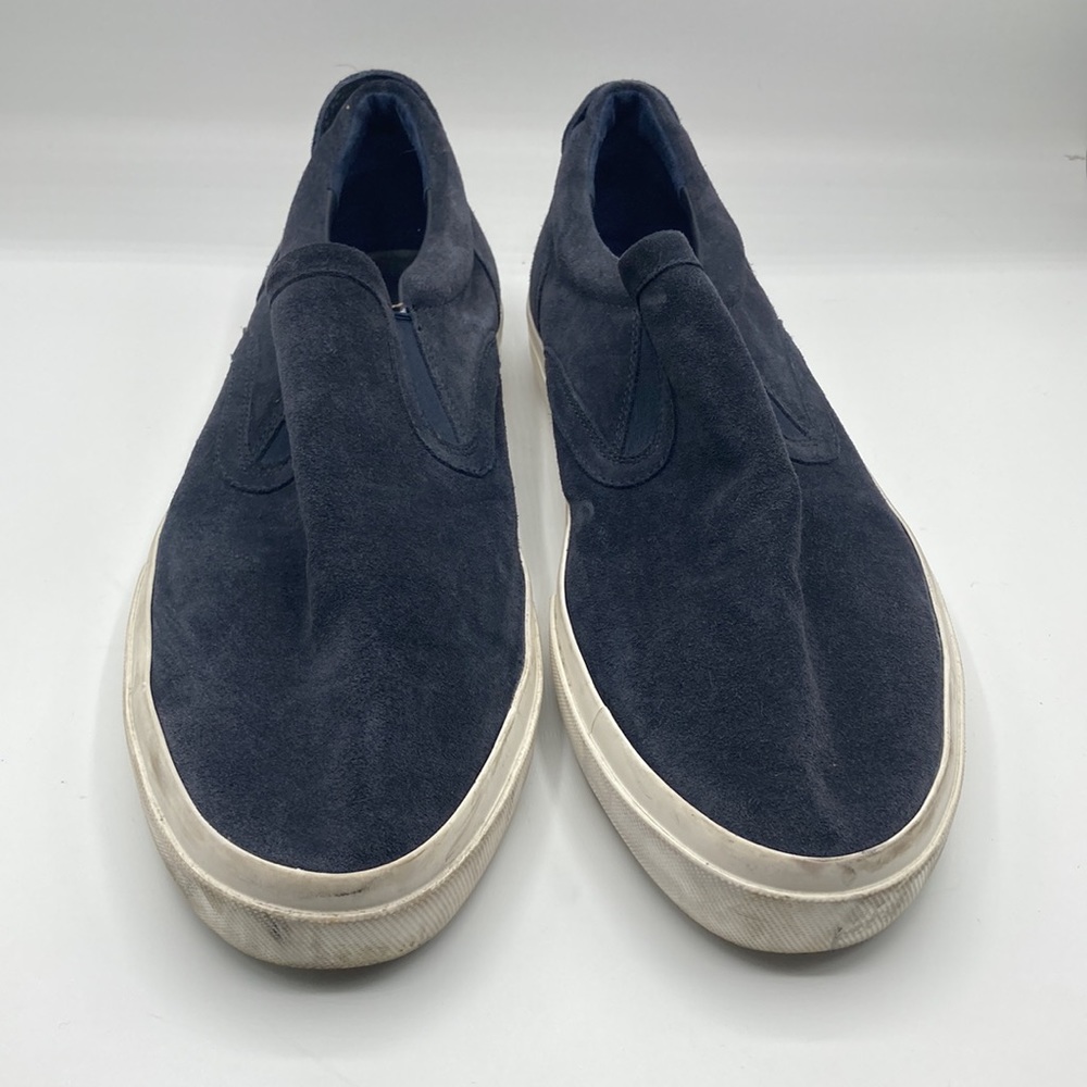 Vince Navy Blue Suede Slip On Sneaker Shoes Men's EU Size 43 = US Size 9… - Picture 4 of 11